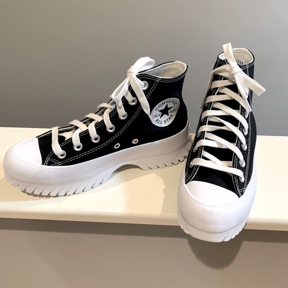 Converse Chuck Taylor All Star Canvas Platform Unisex High Top Shoes